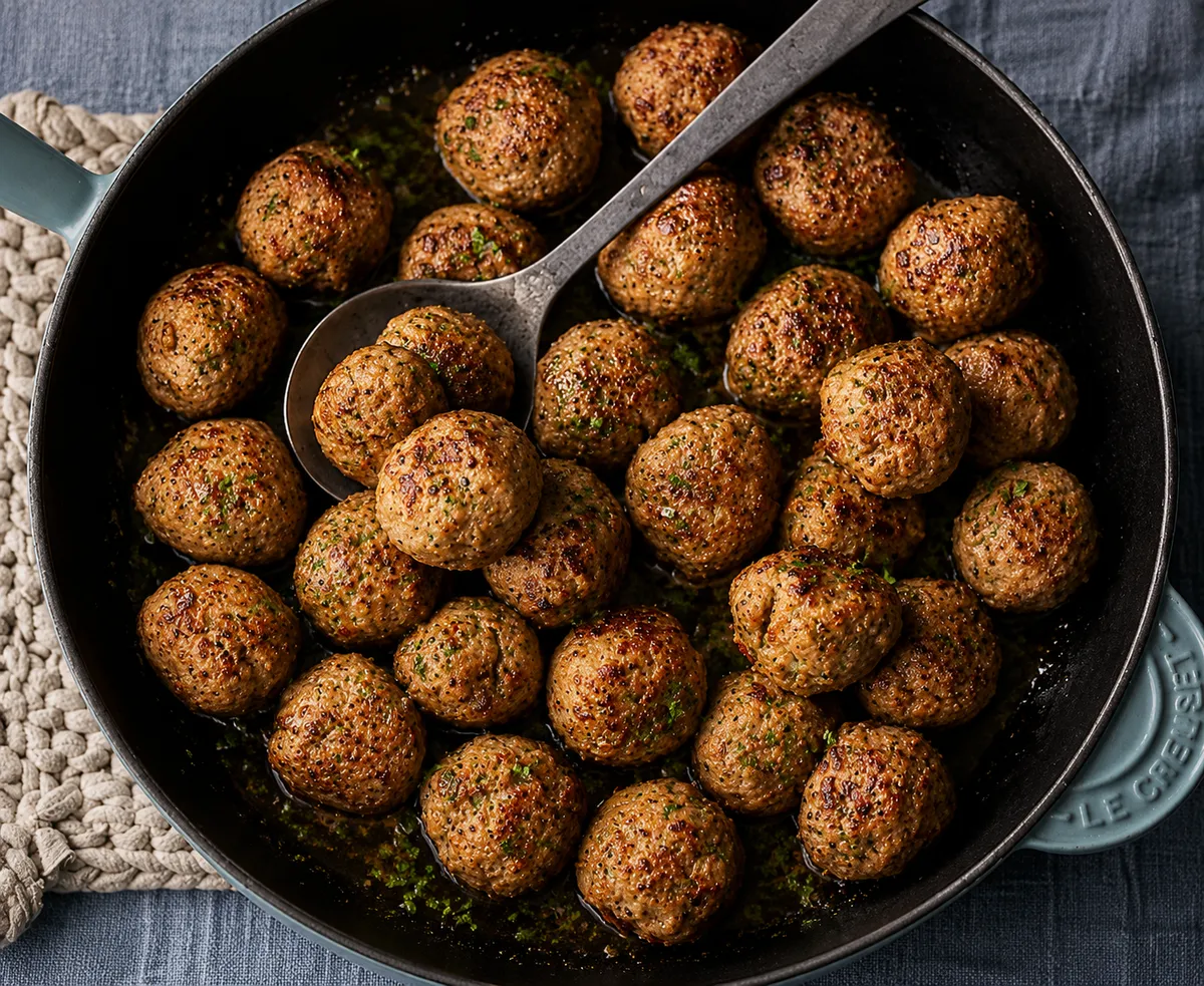 Köttbullar, grundrecept
